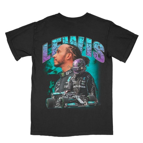 Lewis Hamilton Shirt Formula 1 Racing Team Mercedes 90s Etsy