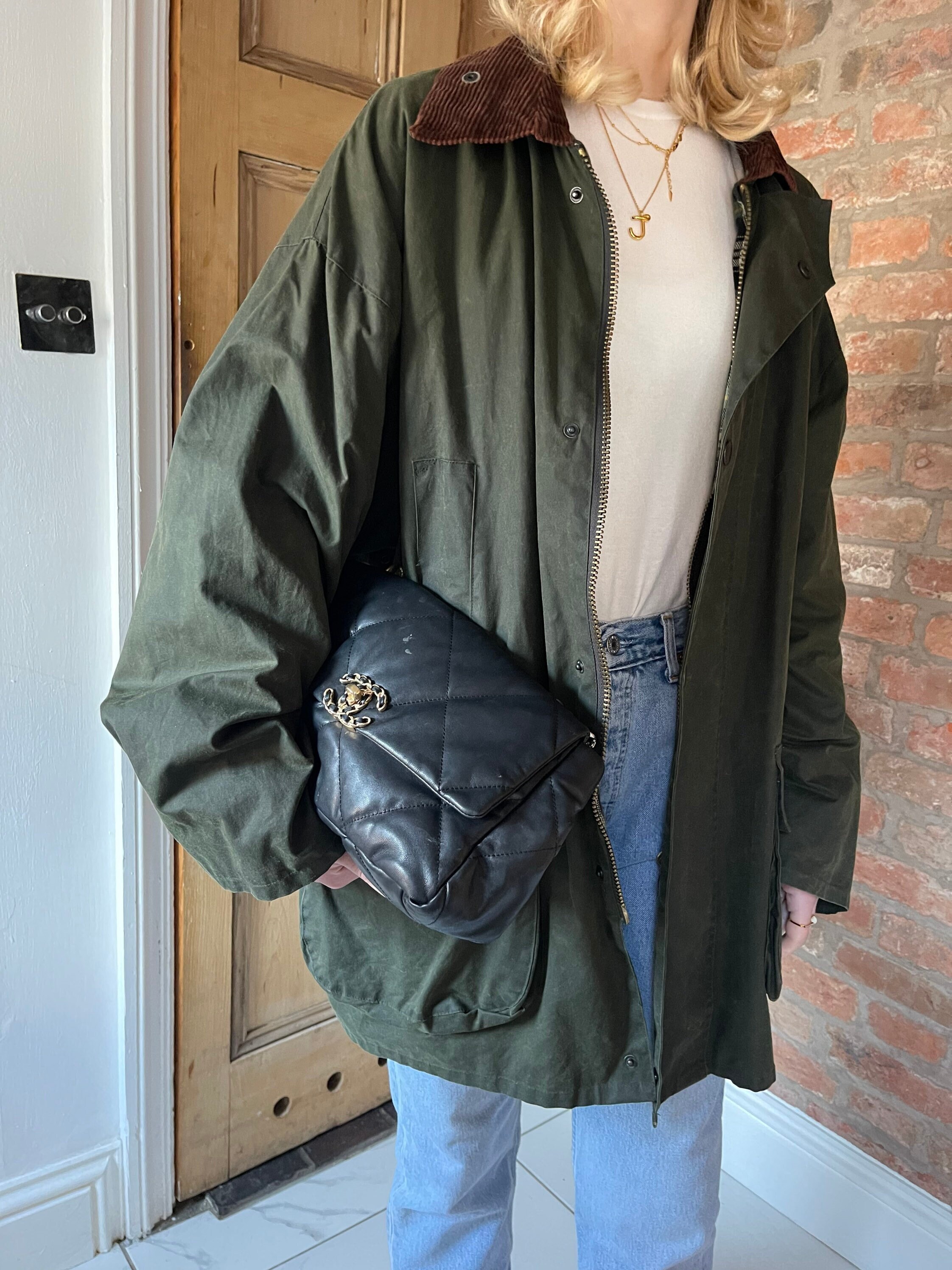 Vintage Waxed Jacket Green Jacket Parka XXL - Etsy