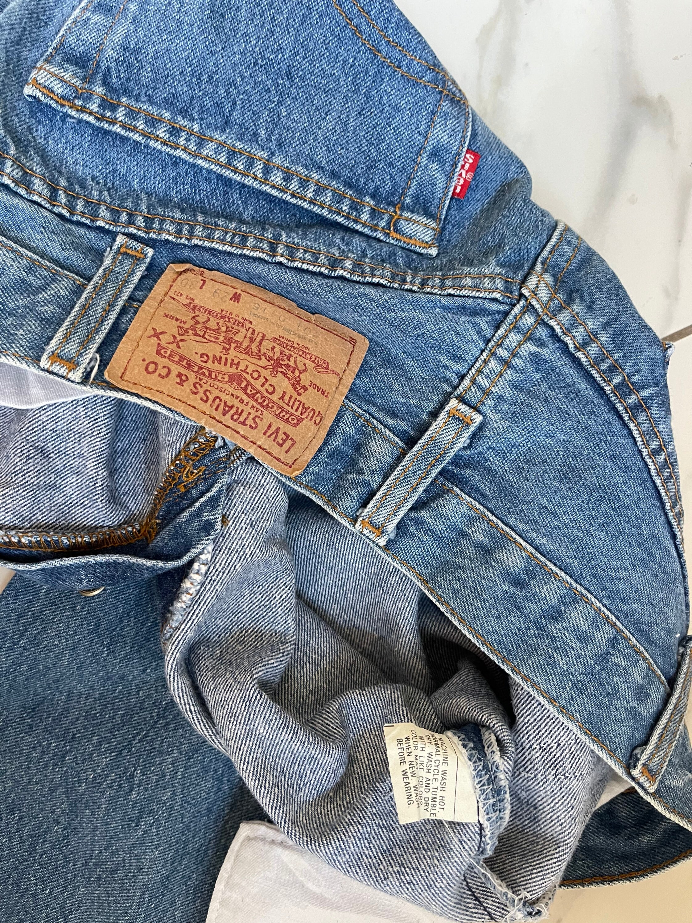 Petite Vintage Levi 501 Jeans Waist 27 Inch Leg 24 Inches - Etsy