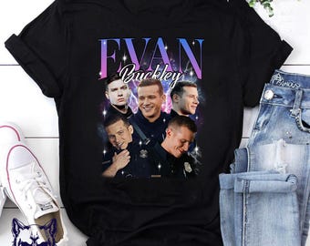 Evan Buckley Vintage Shirt, Nine Eleven Shirt, Series Retro Shirt, Evan Buckley 90&#39;s Vintage Homage Shirt, Evan Buckley Gift for fan