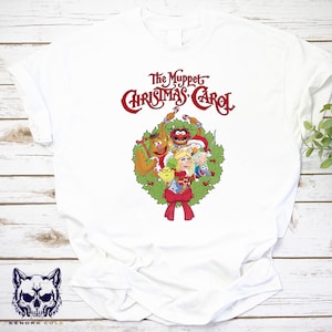 The Muppet Christmas Carol Shirt, Kermit The Frog Gonzo Miss Piggy Tshirt, Mickey&#39;S Very Merry Christmas Party 2024