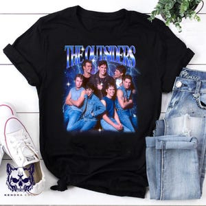 The Outsiders Shirt - Vintage 90er Jahre Bootleg T-Shirt, Greaser Ästhetik Fan Shirt, Ponyboy Curtis Film Grafik, Stay Gold 80er Filmgeschenk
