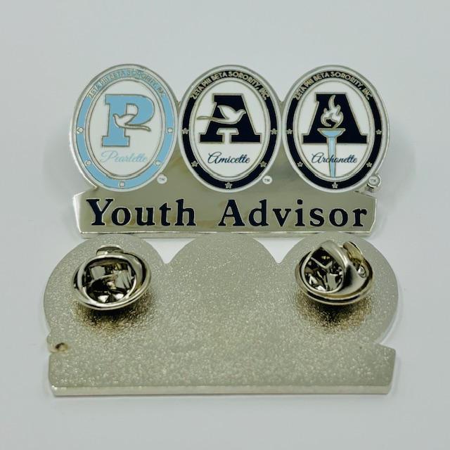 Zeta Youth Advisor Lapel Pin - Etsy