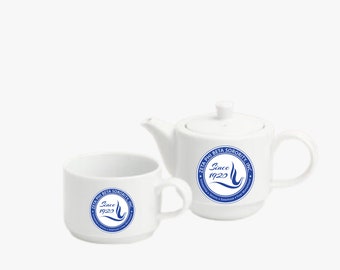 BAB&#39;s - Straight-Sided Tea For One Set, 8oz. (Seal)