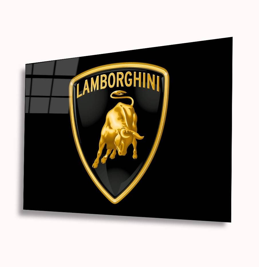 Lamborghini Logo Art - Etsy
