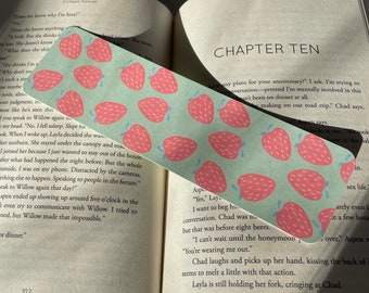 Berry Sweet Strawberry Bookmark- Handmade Bookmarks, Bookish, Bookworm Gift, Gifts for Readers, Booktok