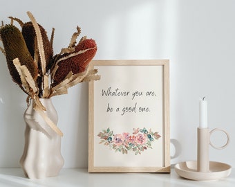 Inspirational Quote Print | Digital Download Print | Wall Décor | Wall Art | JPEG Downloads