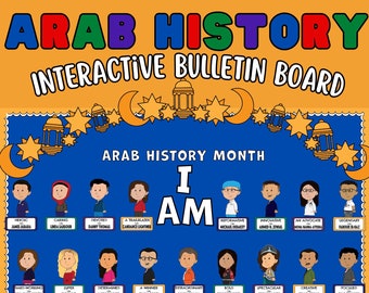 Arab History Month | Bulletin Board | Social Emotional Learning