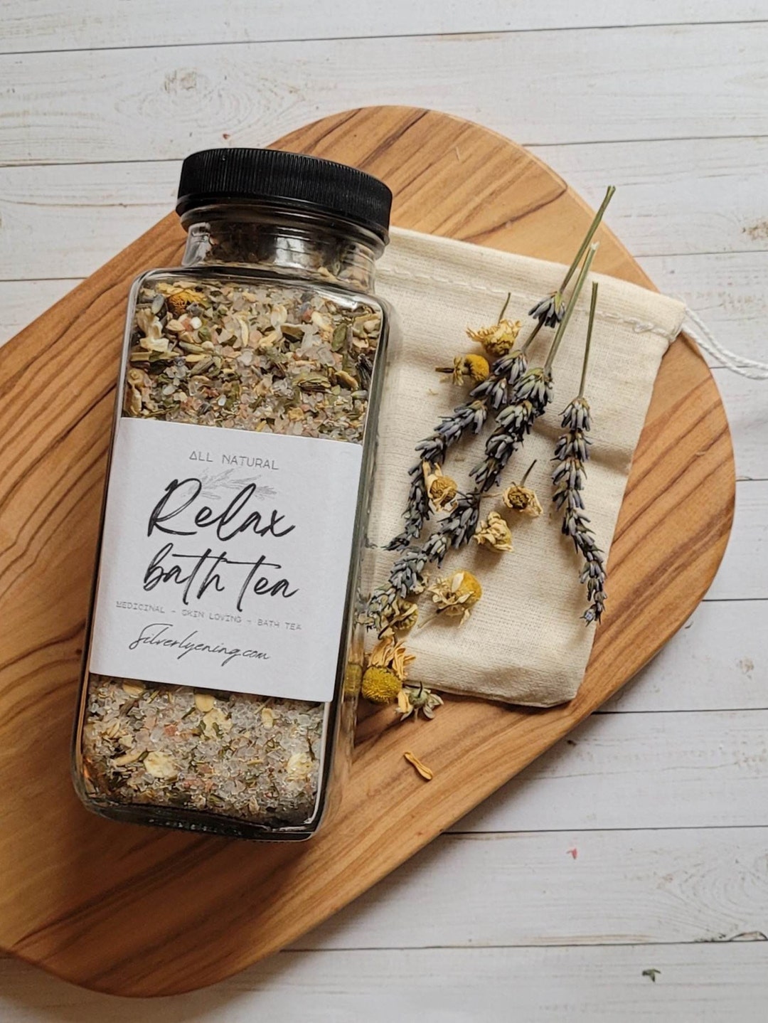 Herbal Bath Tea Medicinal Bath Tea Bath Soak Relaxing Etsy
