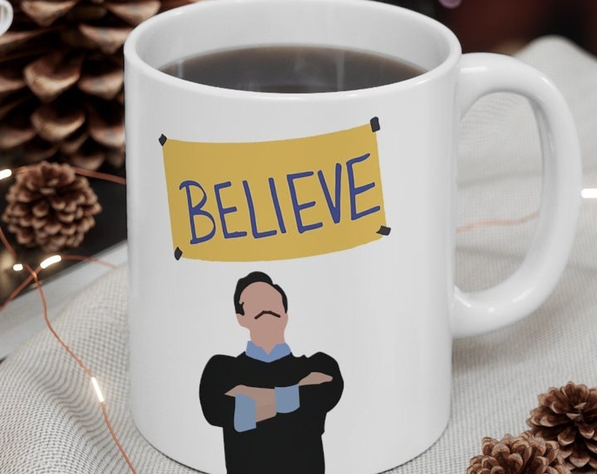 Believe Mug Gift For Father, Roy Kent Mug