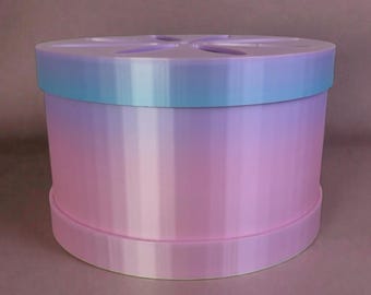 Bobbel tin, yarn bowl, wool bowl, bobble bowl box No. 6