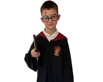 Harry Potter Kids Fancy Dress Costume with Personalised Activity Pack