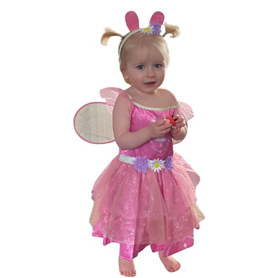 Peppa Pig Fairy Fancy Dress Costume With Personalised Keepsake and Packaging Etsy