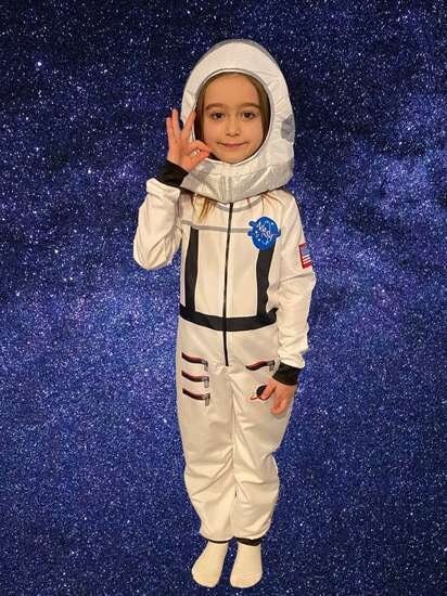 few lines on astronaut for fancy dress competition Astronaut Spacesuit Kids Fancy Dress Costume With Personalised Activity  Pack