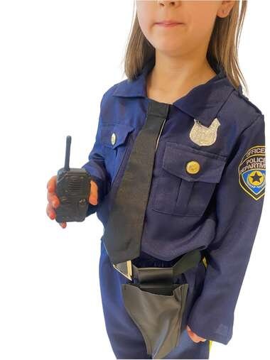 Police Kids Fancy Dress Costume With Personalised Activity Pack - Etsy