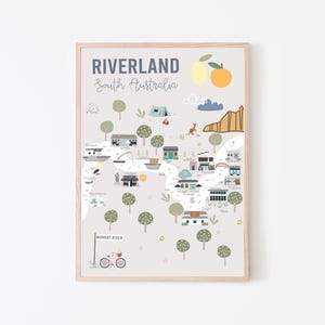 Mapa de Riverland, SA