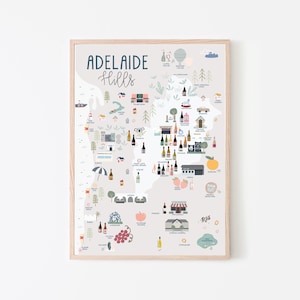 Adelaide Hills Map