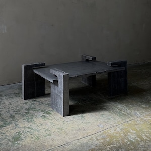 Leo Coffee Table in Lava Stone