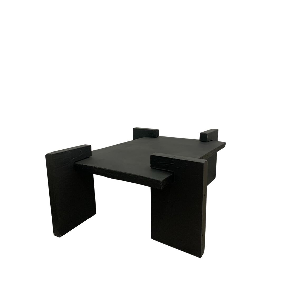 Midnight Black Leo Coffee Table Etsy