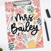 Teacher Appreciation Gift Bundle Personalized Teacher Pencil Sign ...