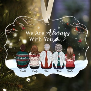 Personalized Memorial Ornament: Custom In Memory Gift