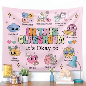 Classroom Tapestry Etsy Canada