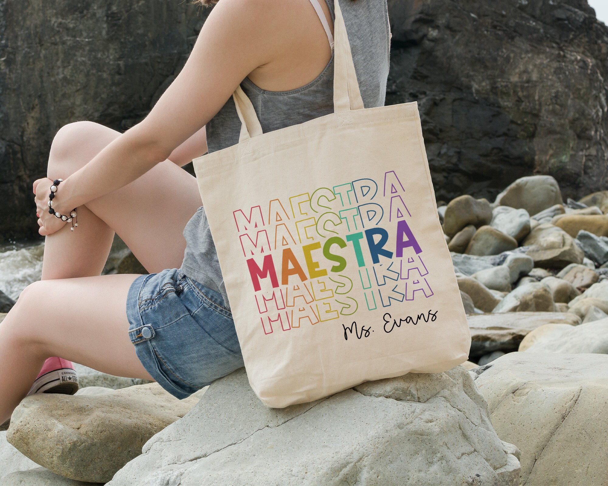 Maestra Gifts Spanish Teacher Gifts Maestra Tote Bag - Etsy