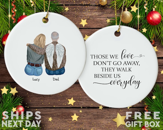 Father sales daughter ornament