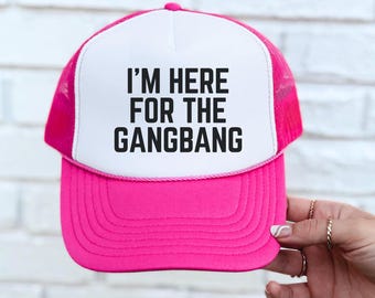 Funny Foam Trucker Hat: Bachelorette Party Hat