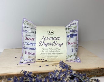 Lavender dryer bags