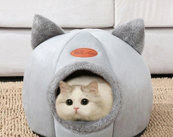 castle cat bed