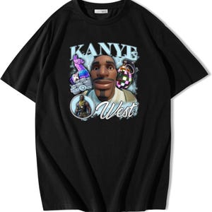 BRZ Collection Unisex Oversize Kanye West T-shirt