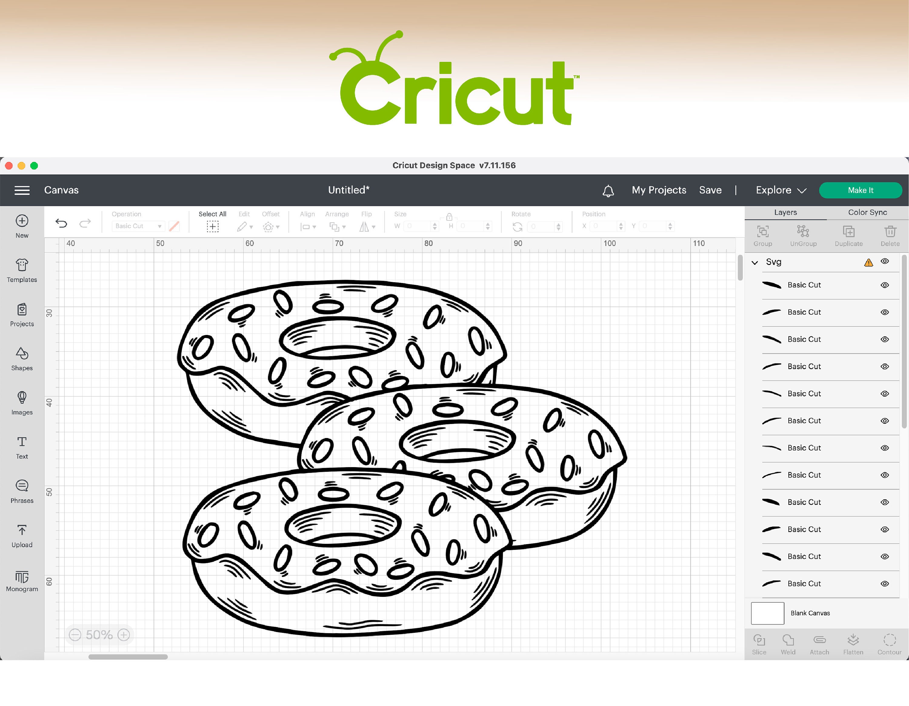 Donuts Svg Clipart, Donuts Cricut Vector Svg, Donut Vector, Donut ...
