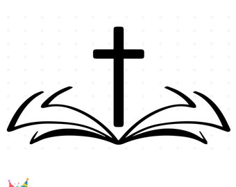Bible Svg, Religious Vector Praying Bible Clipart SVG Prayer cut SVG for Cricut Religious Clipart PNG Christian Faith and Bible T-Shirt svg
