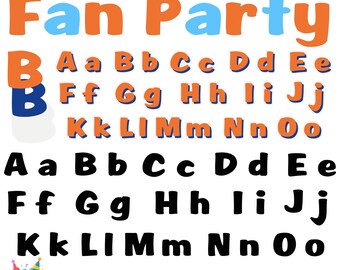 Birthday letters Bundle, Baby Letters Svg Layered, Baby font Otf, Birthday Shirt Diy, SVG Letters Layered Cricut, Birthday font svg