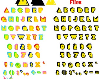 Arcade Gamer font Svg Bundle, Gamer Font Svg, Arcade Gamer Letters Layered Cricut, Baby font otf, Game Letters Png, Gamer shirt DIY svg