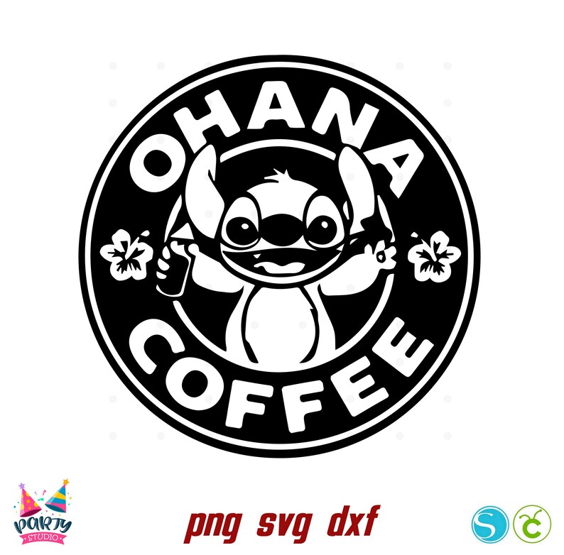 Ohana Coffee Logo Png, Coffee Svg Logo, Ohana SVG, Coffee Png Svg ...