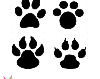 Paw Svg, Paw Clipart Png, Paw Cricut Vector Svg, Patas svg vector Clipart SVG, Paw Shirt Svg Paw Silhouette cut Svg Cricut Paw Png Feet svg