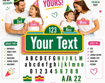 Street Sign Svg, Personalized logo Diy, Street SVG Cricut Layered Street PNG, Street font, Street Letters Svg Birthday Shirt DIY Custom logo