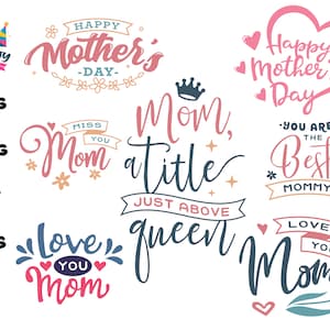 Mother&#39;s Day Shirt SVG Bundle, Mothers Day svg png, Mothers Day Shirt Diy, Mothers Day png, Mom shirt svg Silhouette, Mothers Day invite
