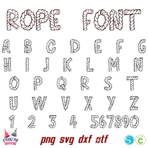 Fuente de cuerda svg, Letras de cuerda svg, Fuente occidental de letras svg de vaquero, Fuente SVG occidental Letras occidentales SVG para fuente de vaquero de escritura a mano Cricut