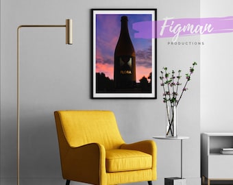 Hill Farmstead Wall Art *DESCARGA INSTANTÁNEA* / Beer Art / Beertography / Beer Lover Gift / Man Cave Wall Art / Bar Art / Food and Beverage