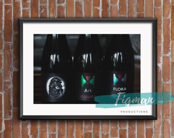 Hill Farmstead Wall Art *DESCARGA INSTANTÁNEA* / Beer Art / Beertography / Beer Lover Gift / Man Cave Wall Art / Bar Art / Food and Beverage