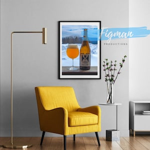 Hill Farmstead Wall Art *INSTANT DOWNLOAD* | Beer Art | Beertography | Beer Lover Gift | Man Cave Wall Art | Bar Art | Food and Beverage