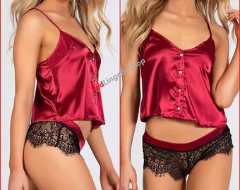 Cami and Short Set - Etsy Australia