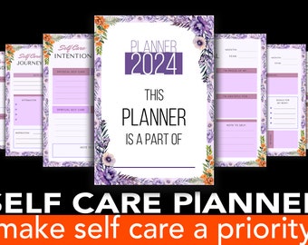 Digital Planner, iPad Planner, Daily Planner, Mental Health, Self-Care Planner, GoodNotes Planner, Mindfulness-Based Rehab, planner 2024