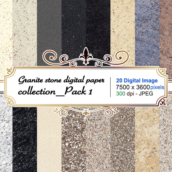 Granite digital paper, Marble texture, Marble paper, Marble background, Stone paper, black marble digital paper marble commercial use