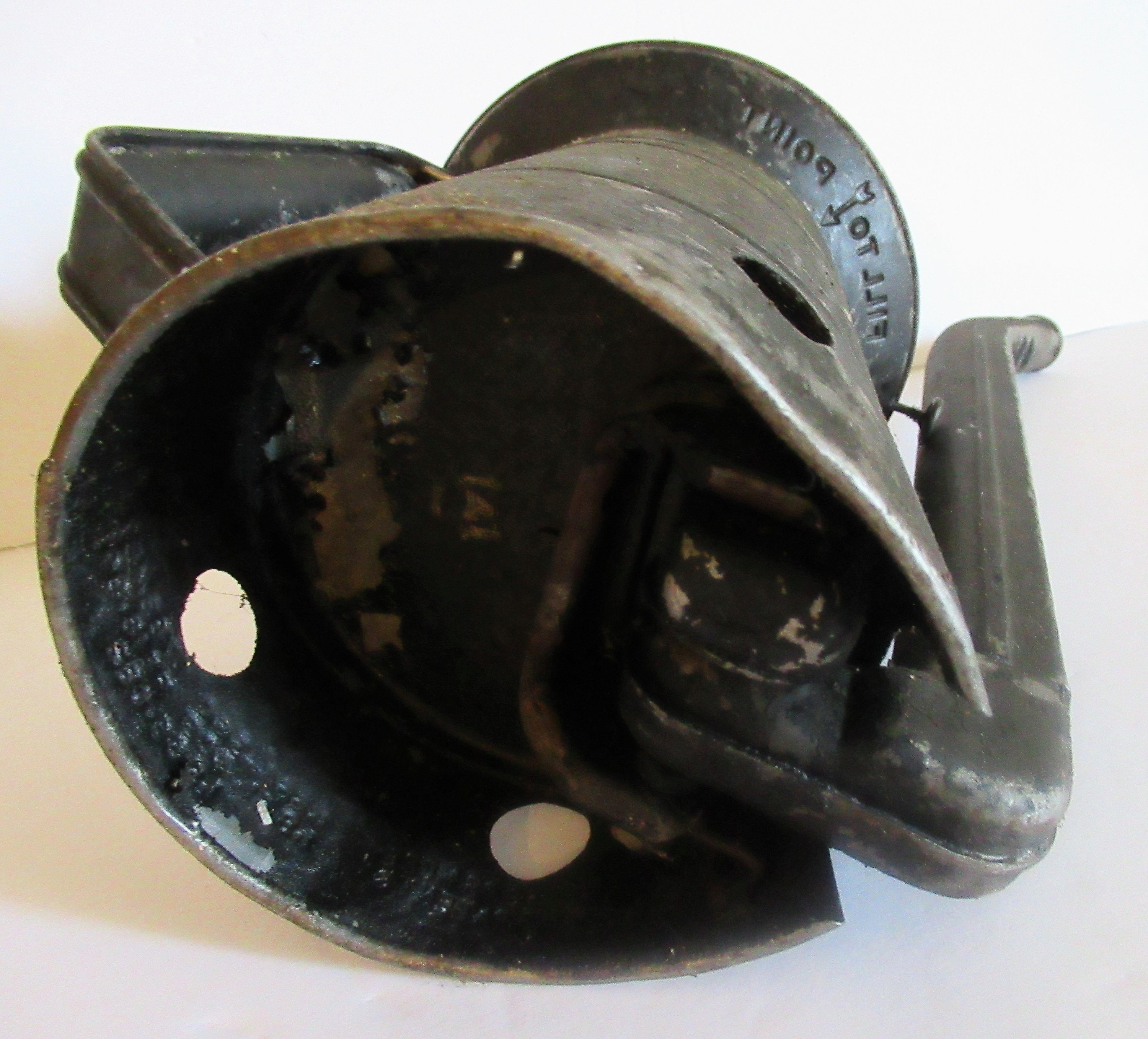 Antique Huffman Quart Long Swing Spout Oil Can Dayton Ohio Etsy