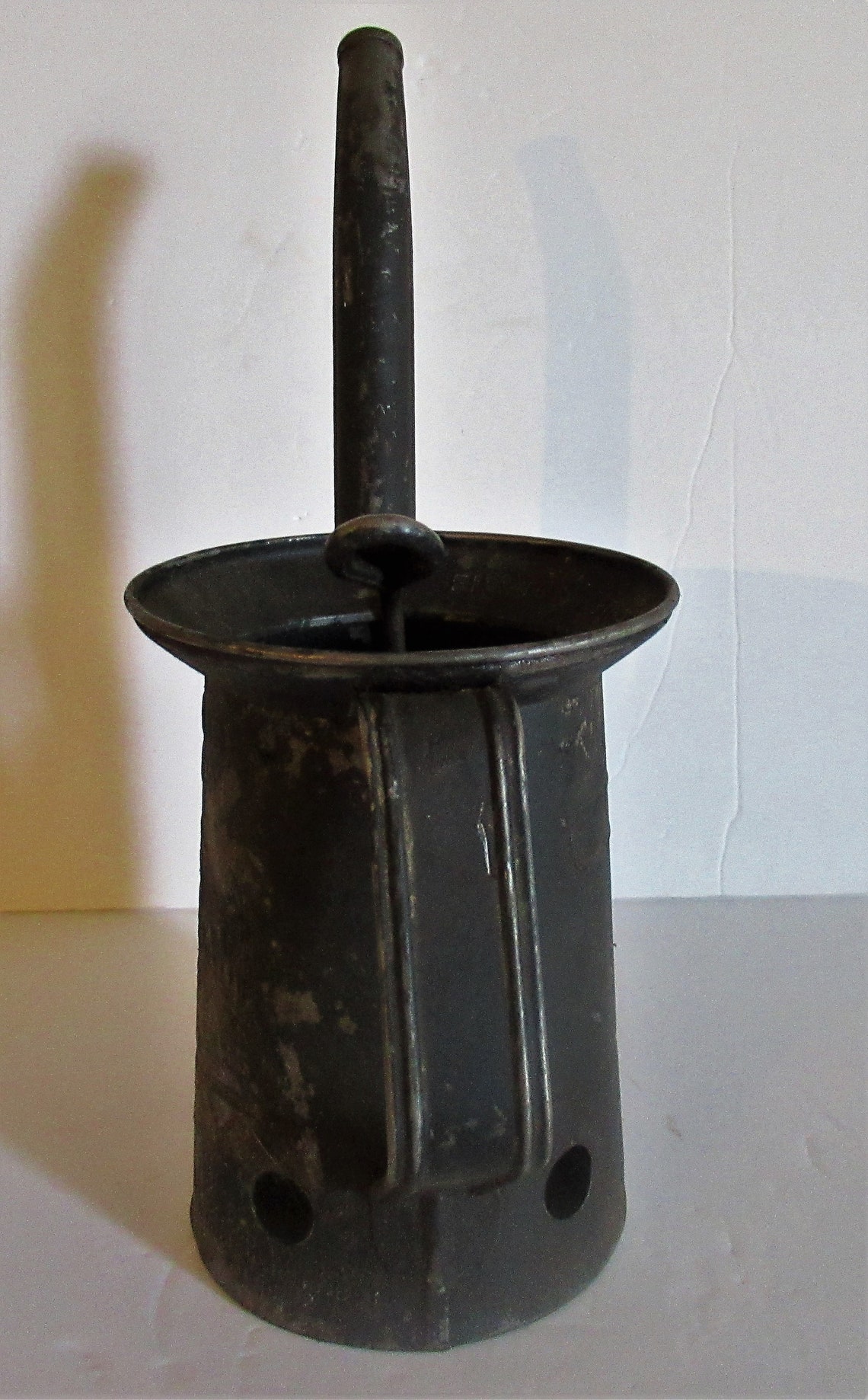 Antique Huffman Quart Long Swing Spout Oil Can Dayton Ohio Etsy