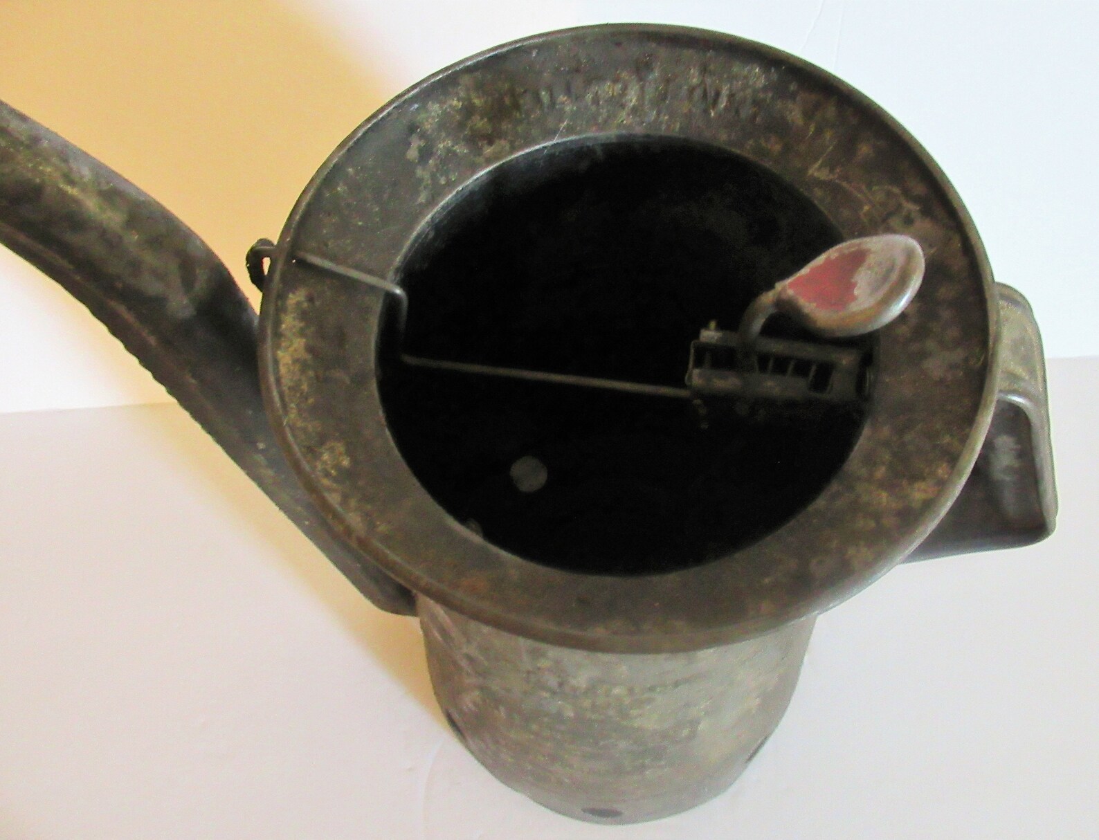 Antique Huffman Gallon Long Swing Spout Oil Can Dayton Ohio Etsy